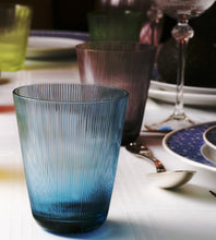 Lade das Bild in den Galerie-Viewer, SANSIBAR - aquamarin, Becher 107 mm, Linienschliff