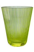 Lade das Bild in den Galerie-Viewer, SANSIBAR - farbdiamant/reseda, Becher 107 mm, Linienschliff