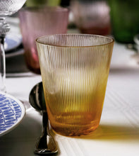 Lade das Bild in den Galerie-Viewer, SANSIBAR - mandarin, Becher 107 mm, Linienschliff