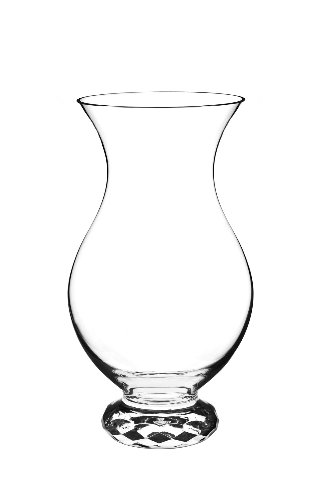 ALEXIS klar, Schliff - Vase 254 mm