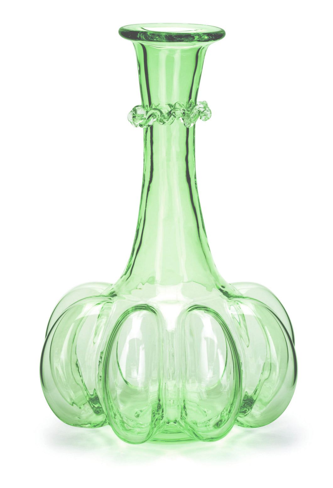 KÜRBISFLASCHE hellgrün, glatt - Vase 210 mm