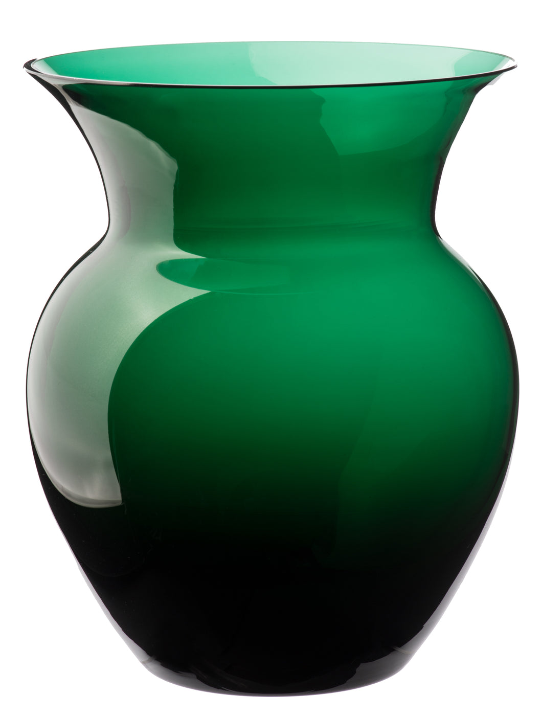 ODESSA jagdgrün, glatt - Vase 200 mm
