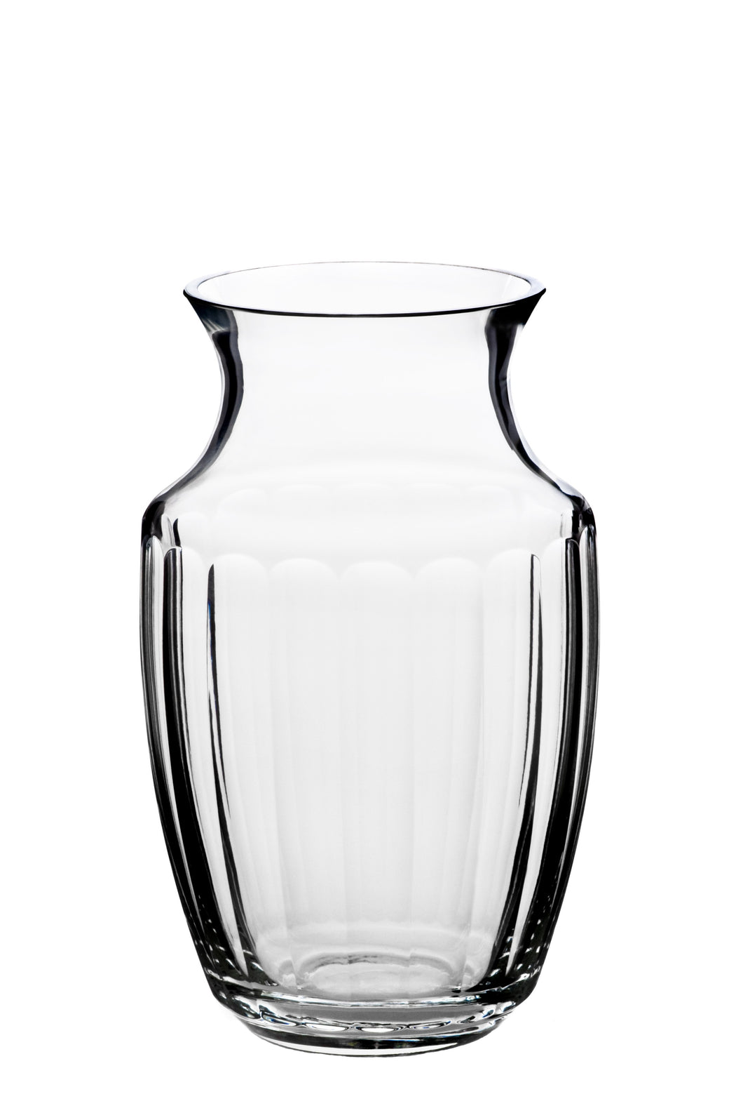 OTTO klar, Flächenschliff - Vase 205 mm