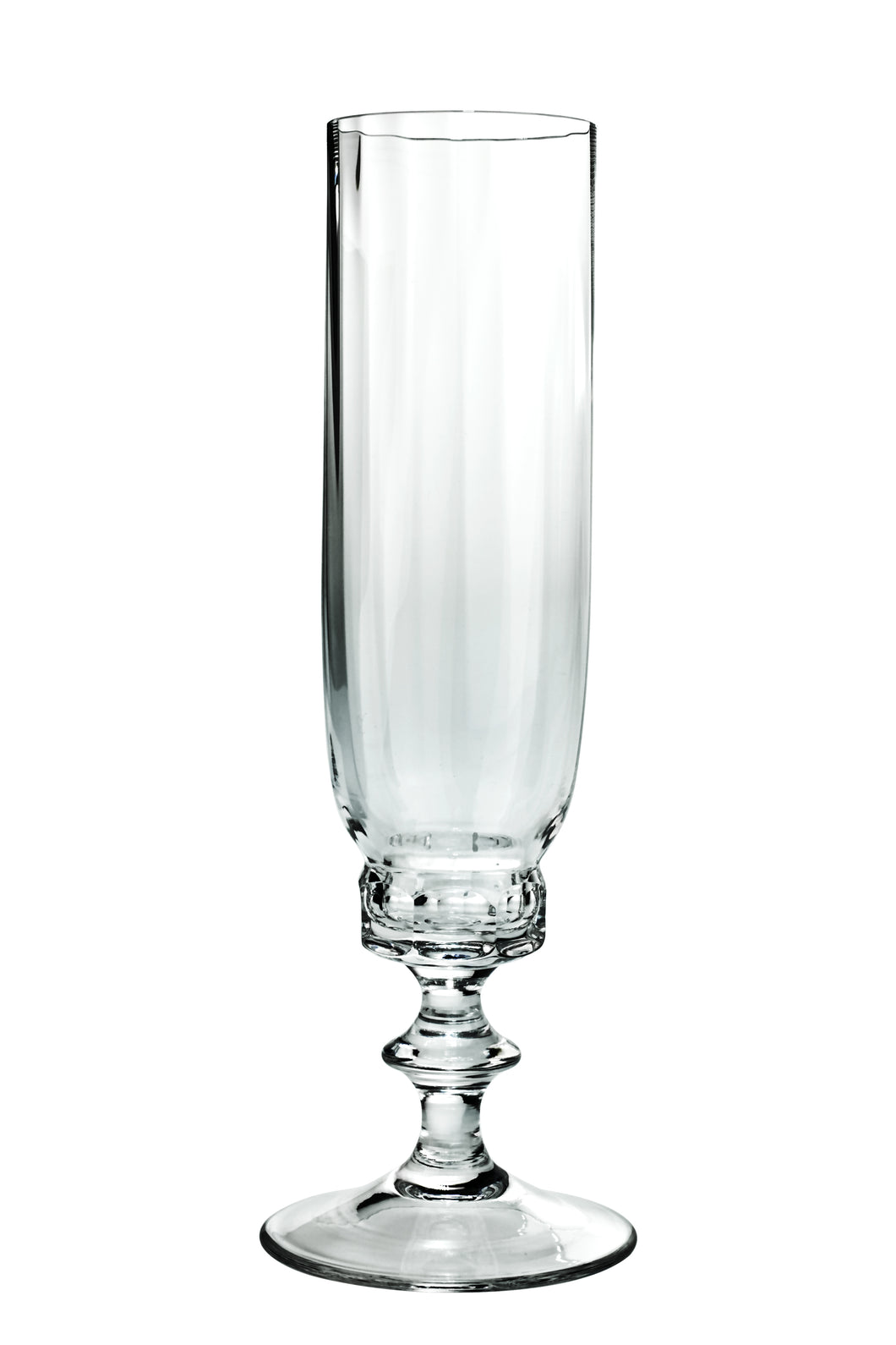 PAN Sektglas 229 mm - klares Glas, optisch, Flächenschliff