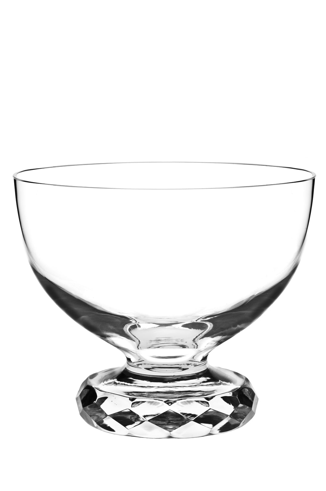 ALEXIS klar, Schliff - Schale 113 mm, 136 mm Ø