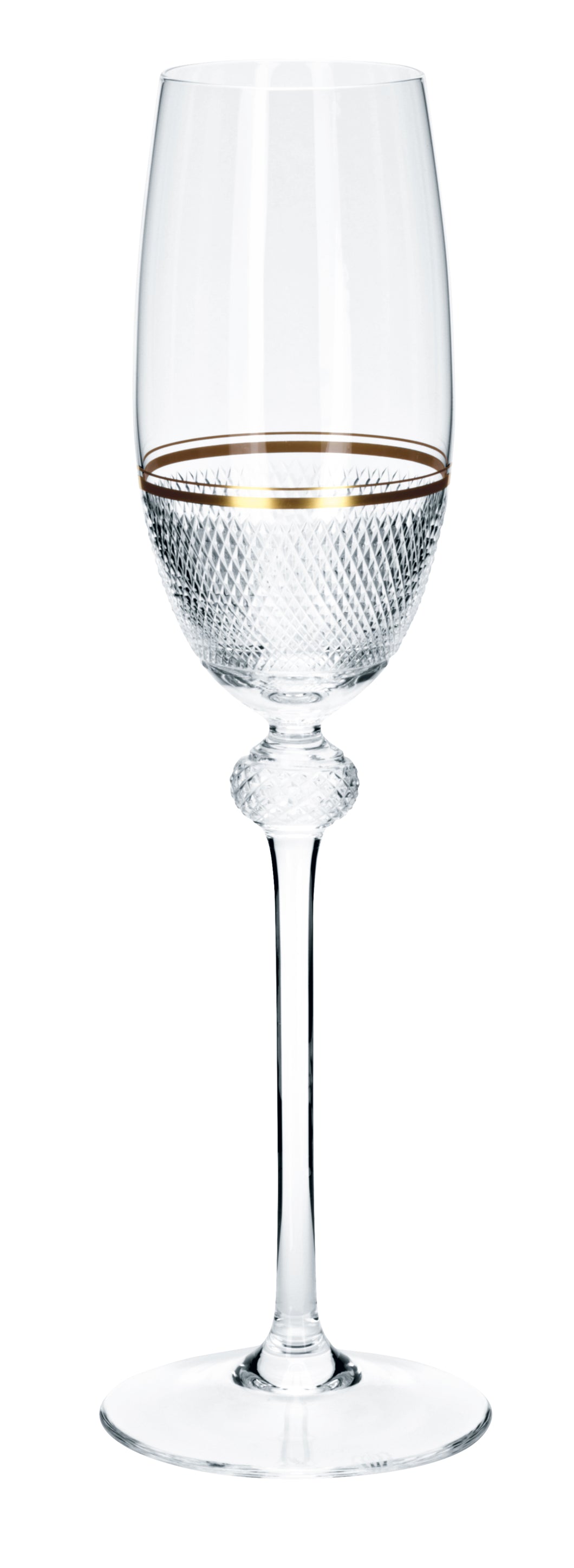 PRESTIGE klar, Diamantschliff & Goldrand