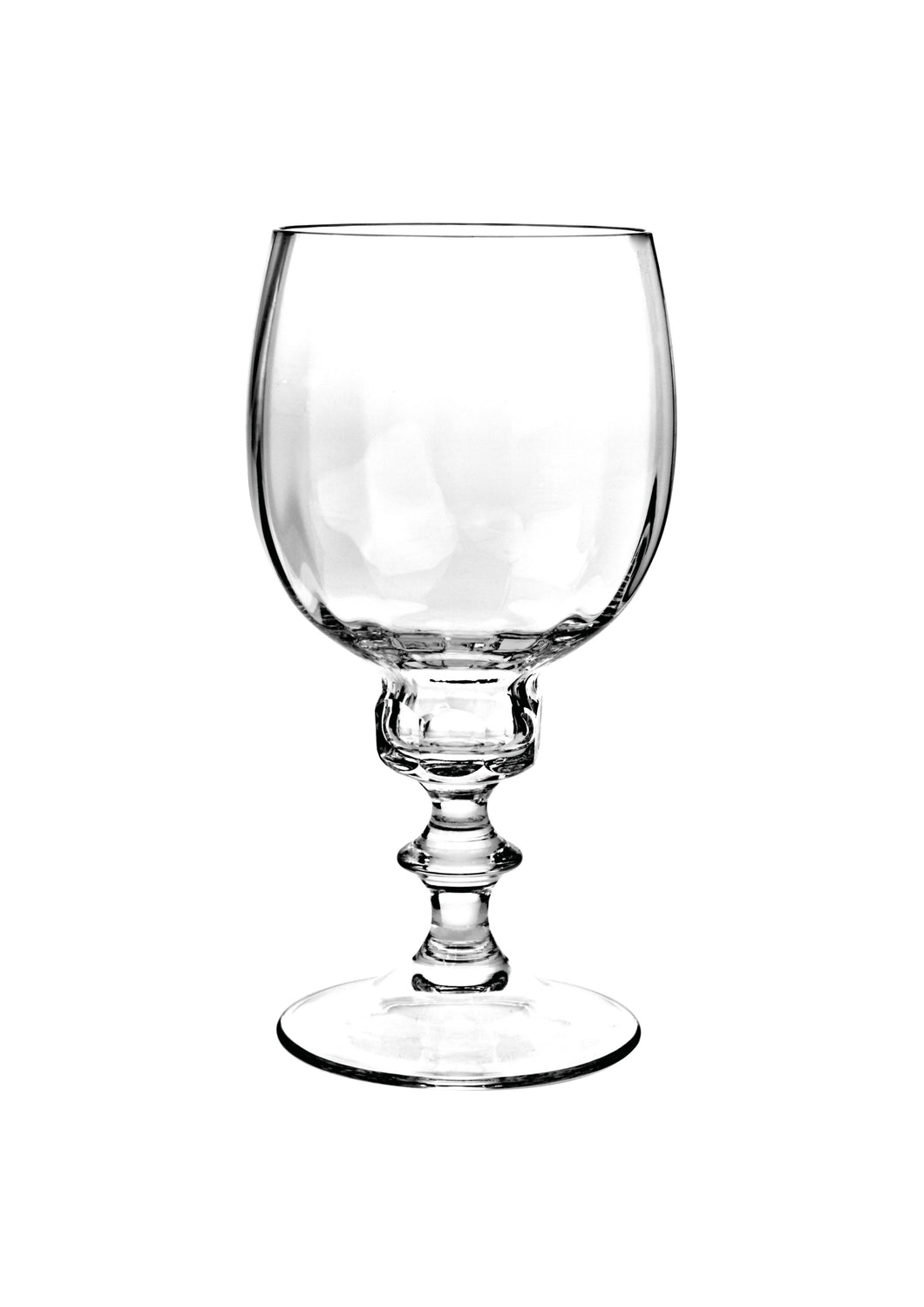 PAN Weinglas 188 mm - klares Glas, optisch, Flächenschliff