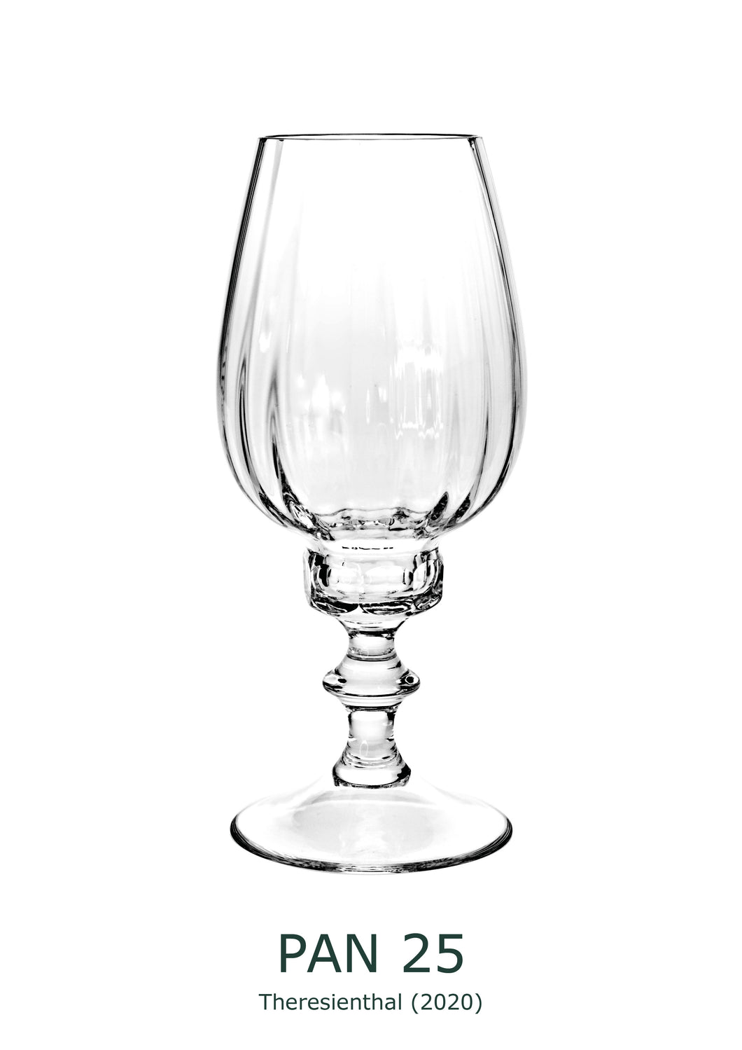 PAN Weinglas 199 mm - klares Glas, optisch, Flächenschliff