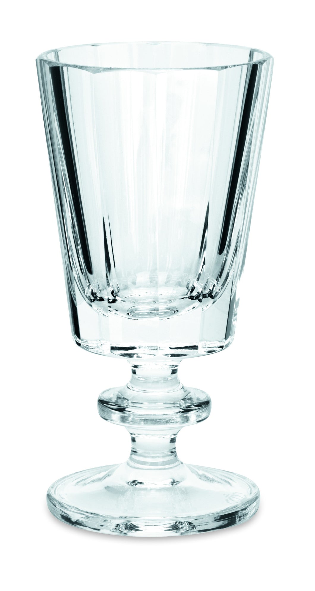 ROLAND klar, polierter Flächenschliff - Weinglas 129 mm
