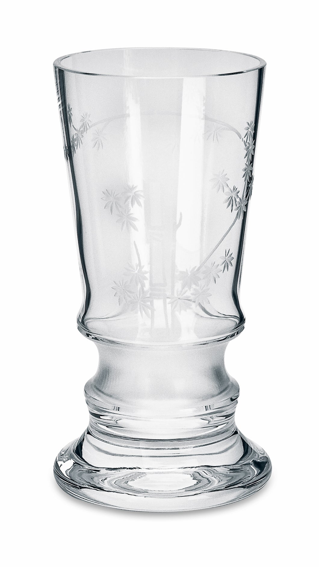 TSINGTAU klar, Schliff & Gravur - Vase 164 mm (x)
